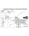 ANTIGA * APLIQUE LED IP44 3000K 18W ORO